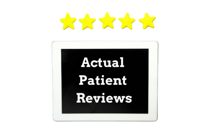 Actual Patient Reviews
