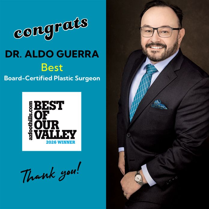 Dr. Aldo Guerra, AZFoothills Best of Our Valley 2026 Winner