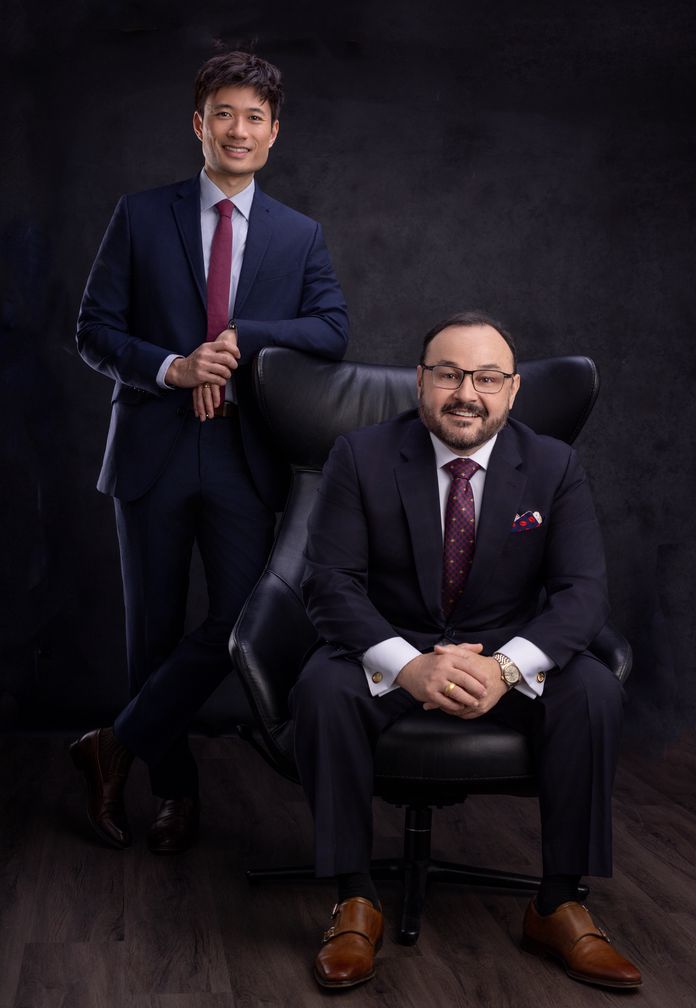 Dr. Jonathan Dang and Dr. Aldo Guerra