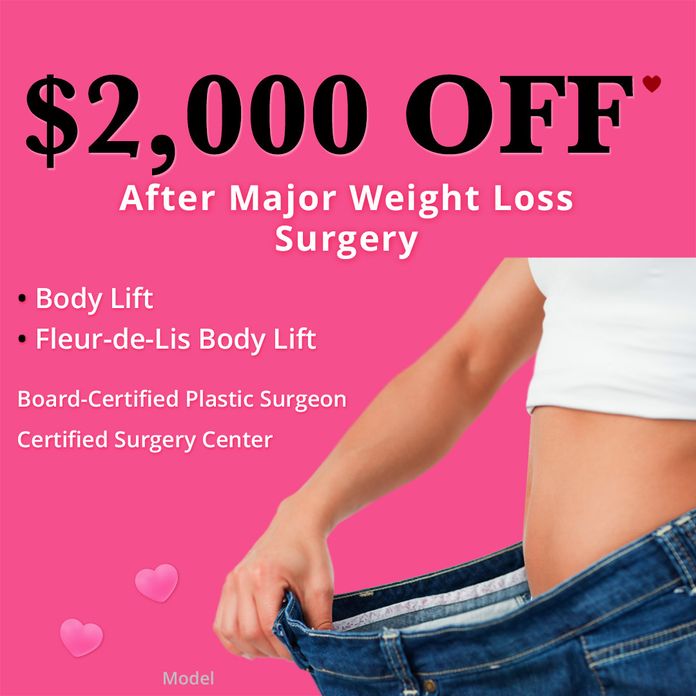$2000 off Body Lift Surgery