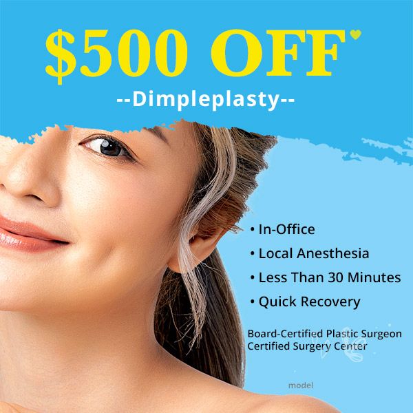 $500 off Dimpleplasty